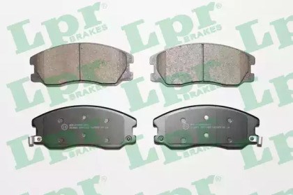 Передні гальмівні колодки 05P1322 LPR