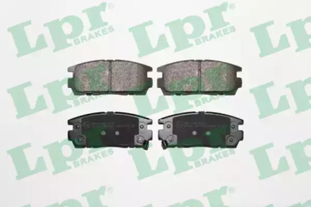 Колодки гальмівні задні, дискові 05P1323 LPR