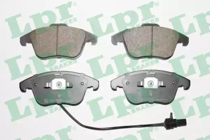 Колодки гальмівні дискові комплект 05P1391 LPR