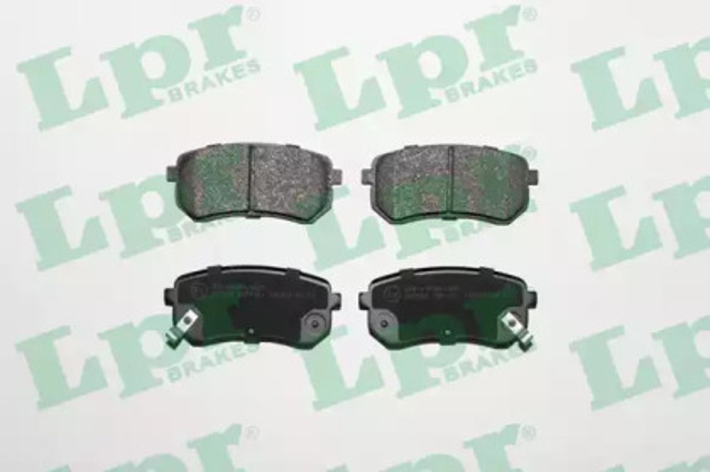 Задні колодки 05P1411 LPR