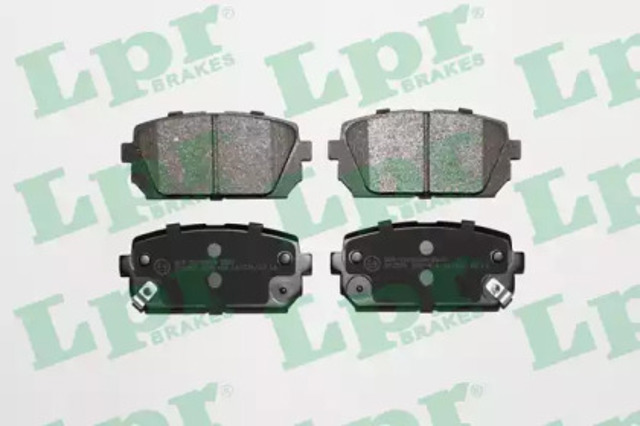 Задні гальмівні колодки 05P1416 LPR