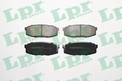 Колодки гальмові задні, дискові 05P1419 LPR