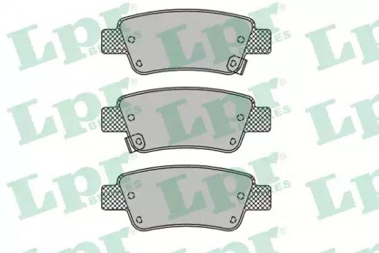 Задні колодки 05P1455 LPR