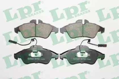 Колодки гальмівні передні, дискові 05P1469 LPR