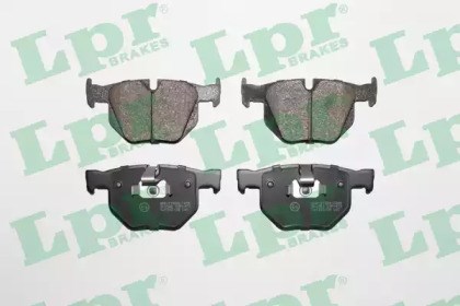 Задні колодки 05P1472 LPR