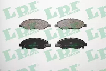 Тормозні колодки 05P1497 LPR