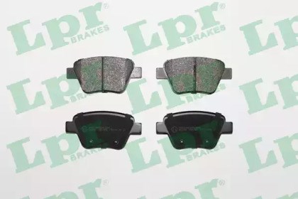 Колодки гальмівні задні, дискові 05P1608 LPR