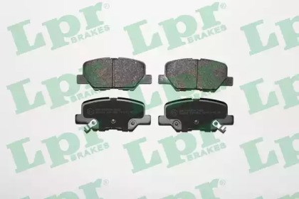 Колодки на гальмо задній дисковий 05P1802 LPR
