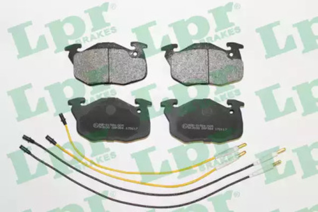 Передні гальмівні колодки 05P384 LPR