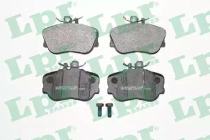 Передні гальмівні колодки 05P492 LPR