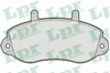 Гальмівні колодки 05P663 LPR