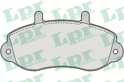 Передні гальмівні колодки 05P663 LPR