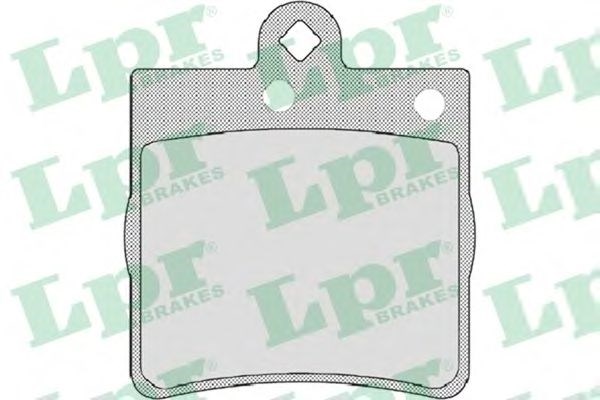 Колодки гальмівні задні, дискові 05P726 LPR