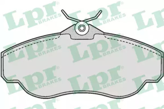 Дискові гальма 05P728 LPR
