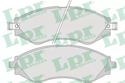 Дискові гальма 05P729 LPR