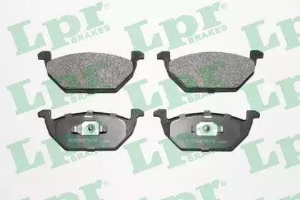 Колодки передні 05P730 LPR