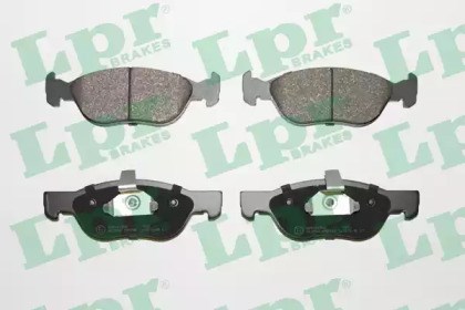 Колодки гальмівні передні, дискові 05P740 LPR