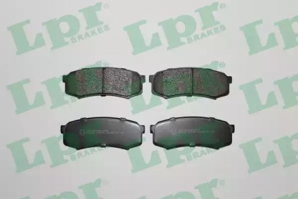 Задні гальмівні колодки 05P749 LPR