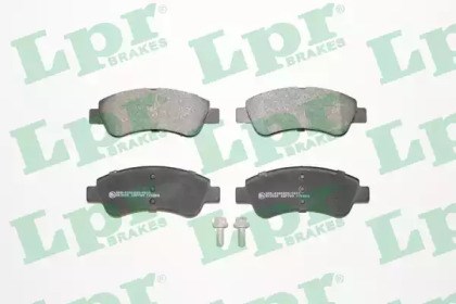Гальмівні колодки 05P789 LPR