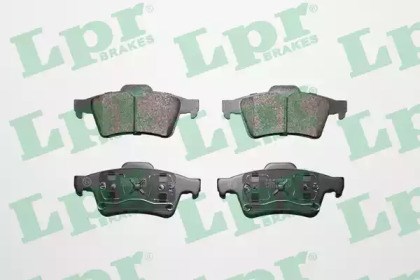 Задні колодки 05P815 LPR