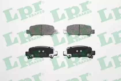 Колодки гальмові задні, дискові 05P838 LPR