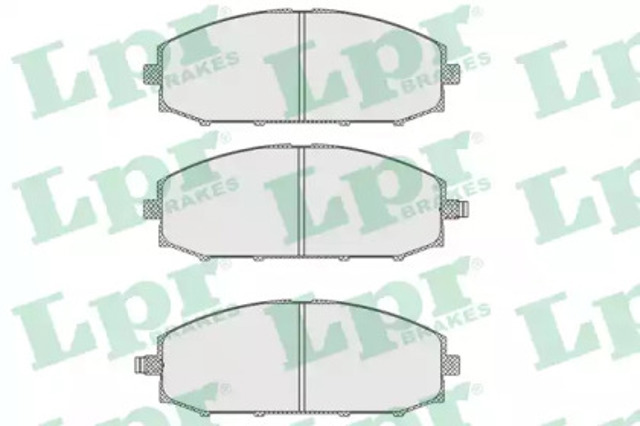 Передні гальмівні колодки 05P845 LPR