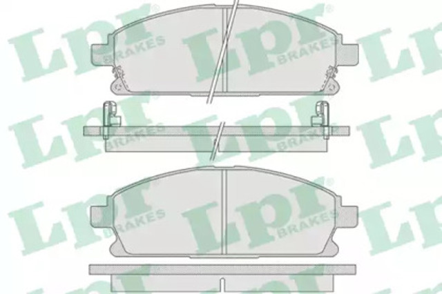 Передні гальмівні колодки 05P846 LPR