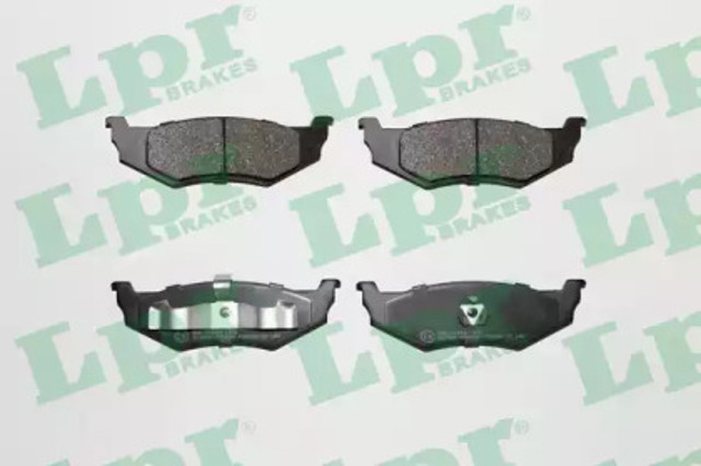 Задні гальмівні колодки 05P894 LPR