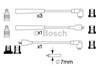 Провід високовольтні, комплект 0986357122 BOSCH