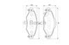 Передні гальмівні колодки 0986424788 BOSCH