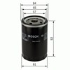 Фільтр масляний 0986452036 BOSCH