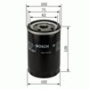 Фільтр масляний 0986452066 BOSCH