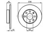 Ротор гальмівний 0986478080 BOSCH