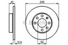 Гальмо дискове переднє 0986478081 BOSCH