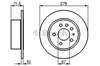 Диск гальмівний задній 0986478199 BOSCH