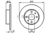 Ротор гальмівний 0986478353 BOSCH