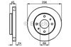 Гальмо дискове переднє 0986478531 BOSCH