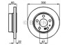 Диск гальмівний задній 0986478566 BOSCH