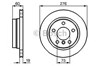 Диск гальмівний задній 0986478642 BOSCH