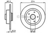 Диск гальмівний задній 0986478744 BOSCH