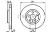 Ротор гальмівний 0986478812 BOSCH