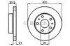 Гальмо дискове переднє 0986478842 BOSCH