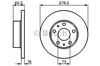 Диск переднього гальма 0986478843 BOSCH