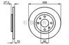 Диск гальмівний передній 0986478847 BOSCH