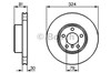 Диск гальмівний передній 0986479002 BOSCH