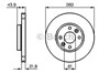 Гальмо дискове переднє 0986479103 BOSCH