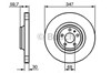 Гальмо дискове переднє 0986479260 BOSCH