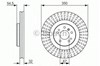 Гальмо дискове переднє 0986479329 BOSCH