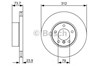 Диск гальмівний передній 0986479381 BOSCH