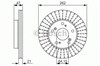 Диск гальмівний передній 0986479687 BOSCH